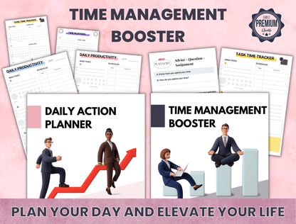 Productivity Power Pack (Digital Notebook, Tons of Stickers, And Time Management