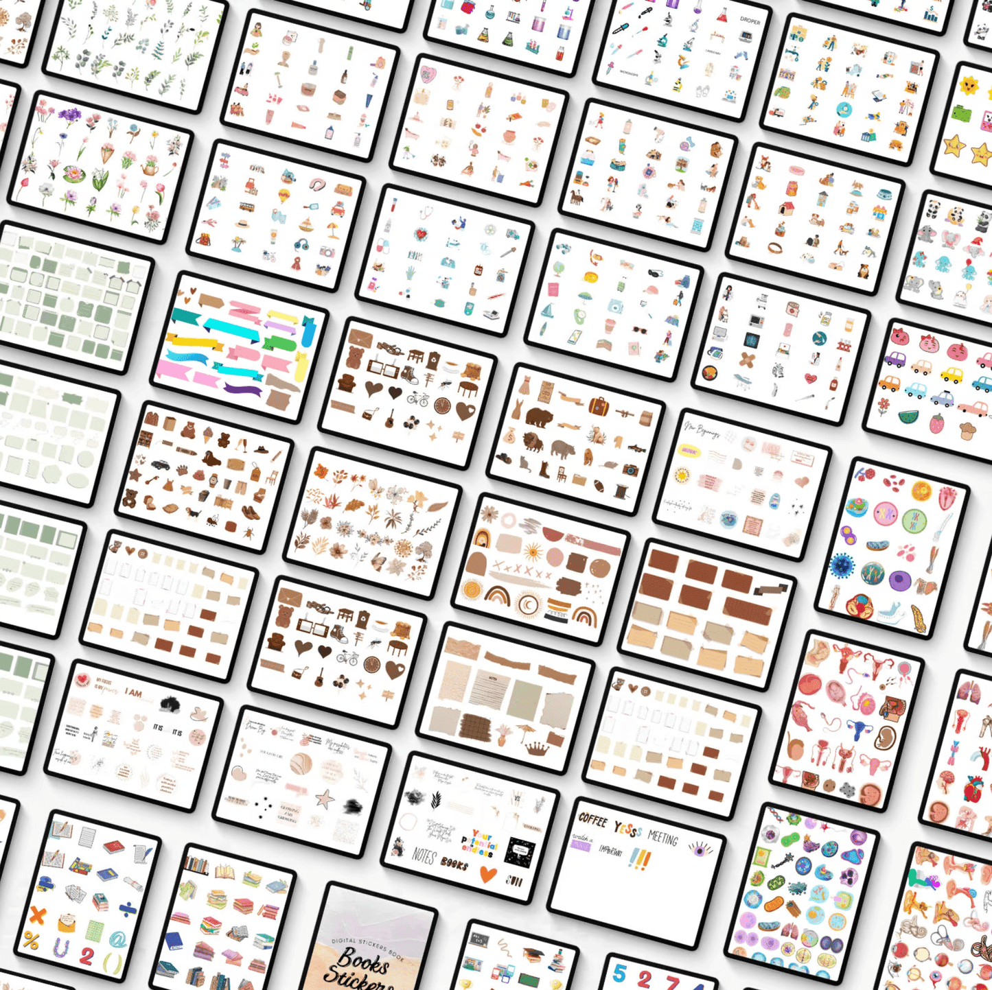 Giant Sticker Pack Collection over 70,000 + Digital Stickers