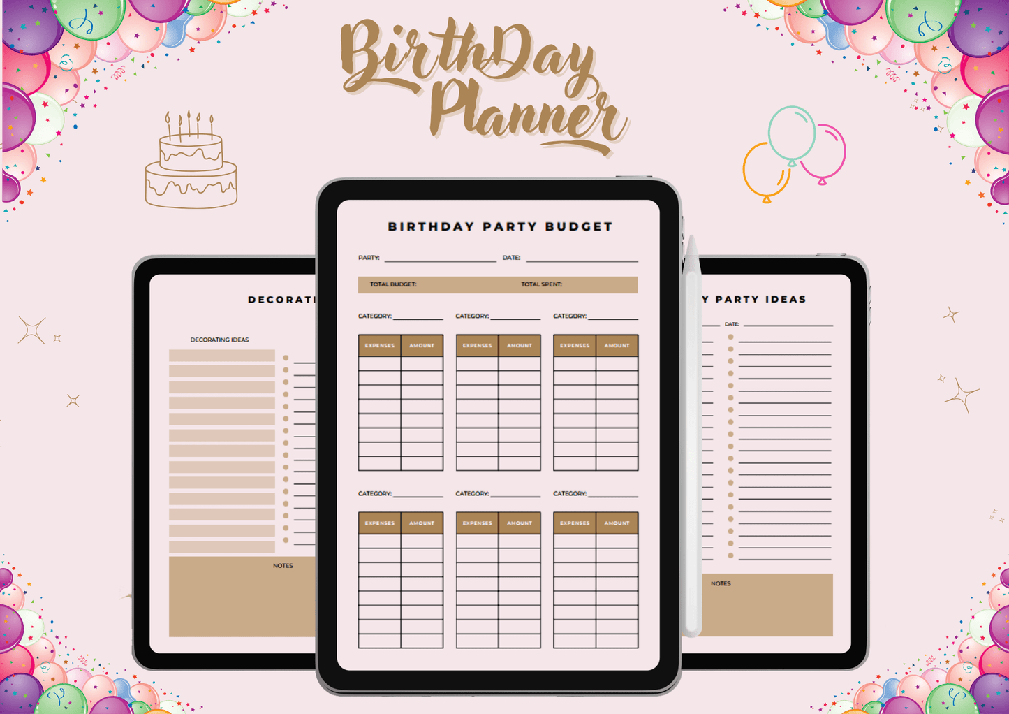 Birthday Planner