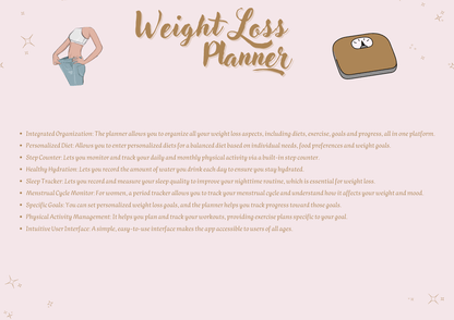 Weight Loss Planner