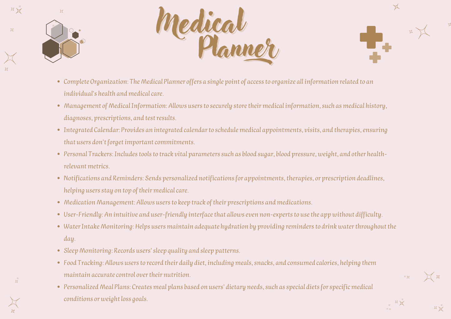 Medical Planner